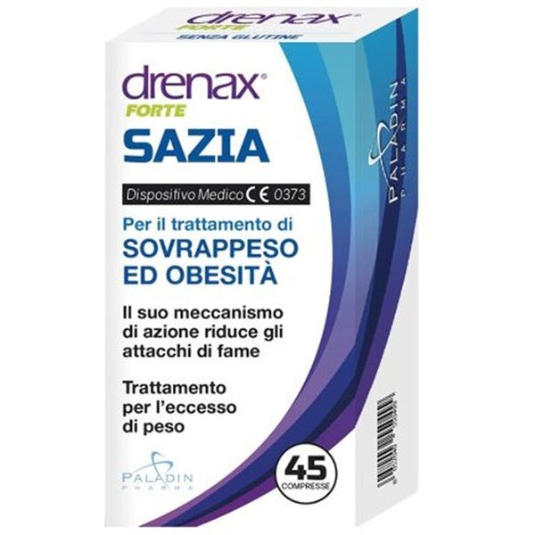 Paladin Pharma Drenax Forte Sazia - Integratore Per Il Controllo Del Peso E Della Fame, 45 Compresse-image
