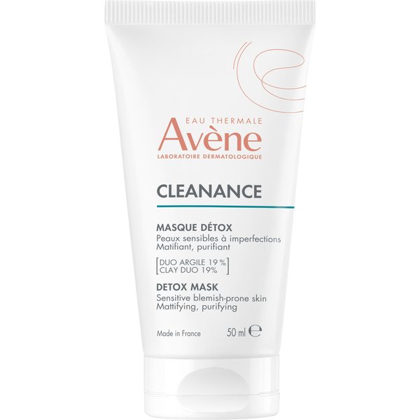 Eau Thermale Avène Cleanance - Maschera Detox Per Pelle Sensibile Con Imperfezioni, 50Ml-image