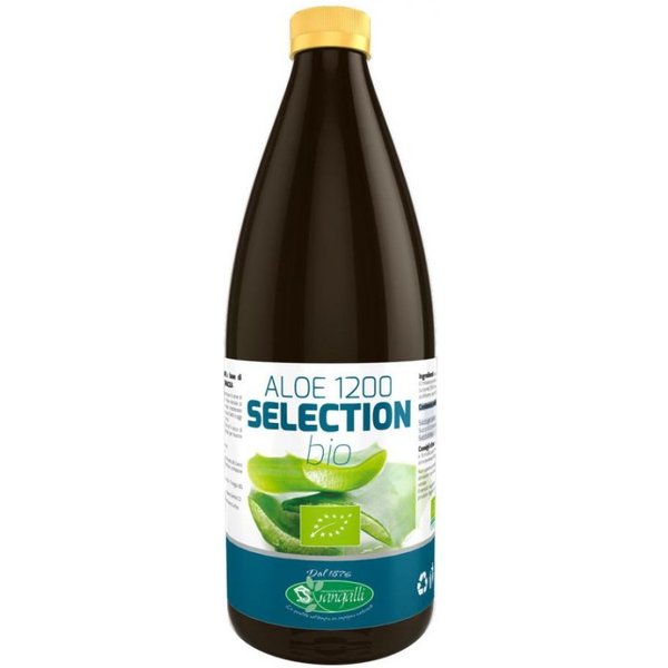 Sangalli Aloe 1200 Selec Bio - Puro Succo Ad Azione Depurativa E Digestiva, 1000 Ml-image