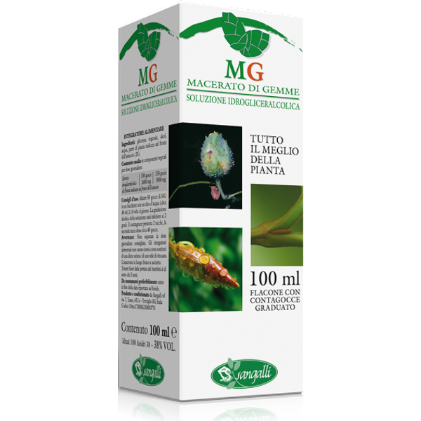 Sangalli Macerato Glicerico Al Ribes Nero - Gocce Antinfiammatorie E Drenanti, 100 Ml-image