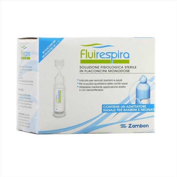 Fluirespira Soluzione Fisiologica, 30 Flaconcini-image