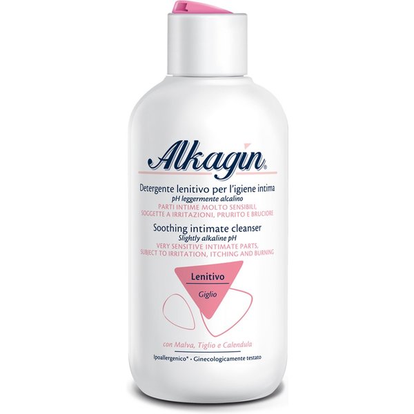 Alkagin Detergente Intimo Lenitivo Con Giglio A Ph Leggermente Alcalino, 400Ml-image