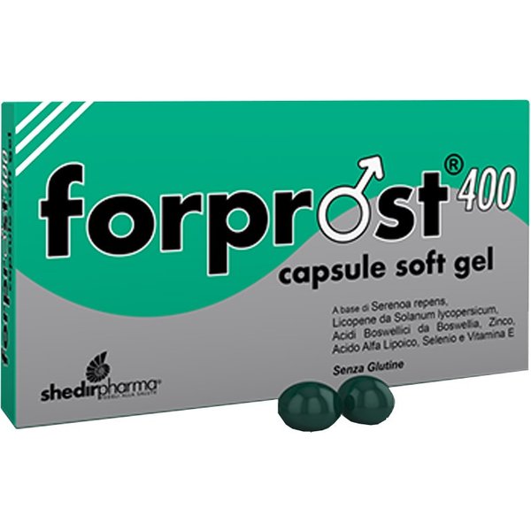 Shedir Pharma Forprost 400 Integratore Alimentare, 15 Capsule-image