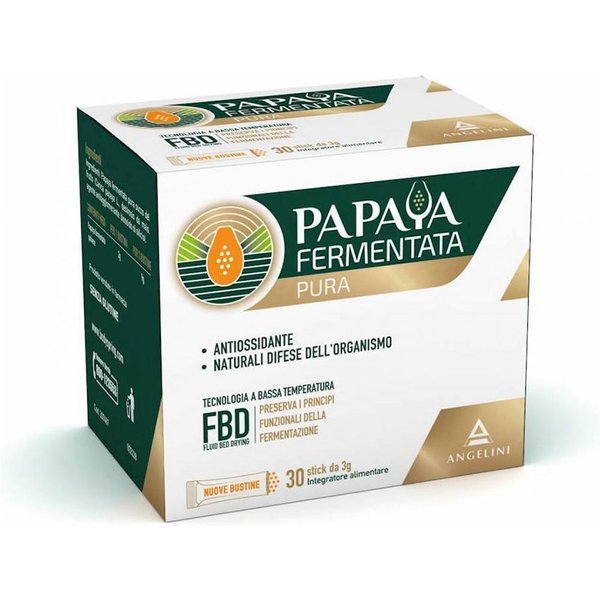 Body Spring Papaya Fermentata - Pura Integratore, 30 Bustine-image