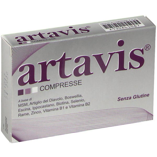 Shedir Pharma Artavis Integratore Alimentare Articolazioni, 30 Compresse-image
