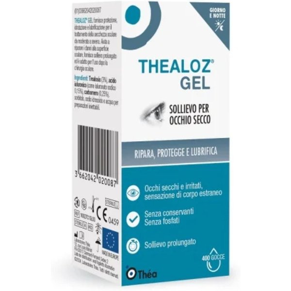 Thea Farma Thealoz Gel - Gel Oftalmico Lubrificante Per La Secchezza Oculare, 15 G-image