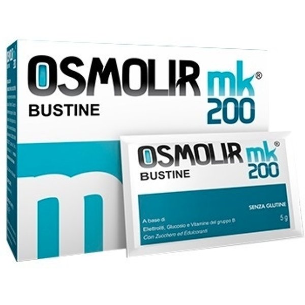 Shedir Pharma Osmolir Mk 200 - Integratore Ad Azione Ricostituente, 14 Bustine-image