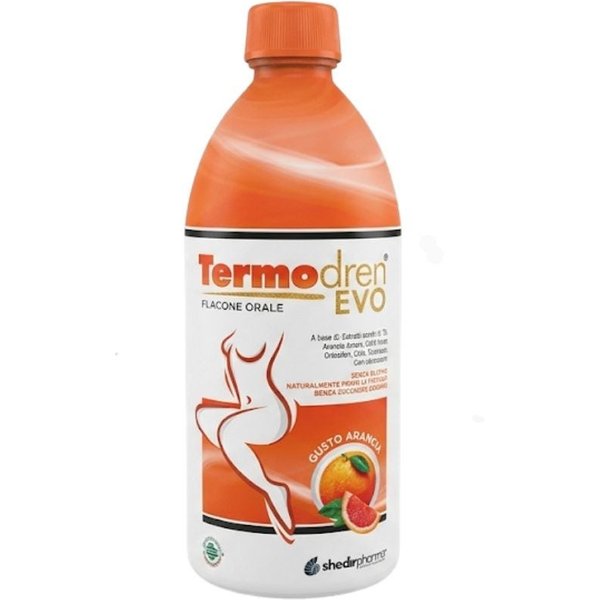 Shedir Pharma Termodren Evo - Integratore Drenante E Depurativo Al Gusto Ananas, 500 Ml-image
