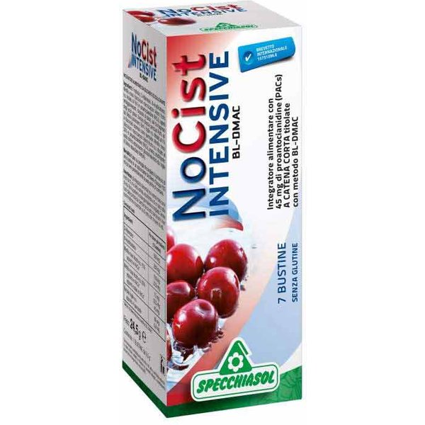 Specchiasol Nocist Intensive Integratore Benessere Vie Urinarie, 7 Bustine-image