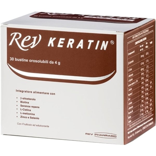 Rev Pharmabio Rev Keratin 30 Bustine-image