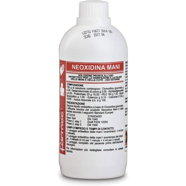Neoxidina Mani - Sapone Liquido Antisettico Per La Disinfezione E L'igiene, 500 Ml-image
