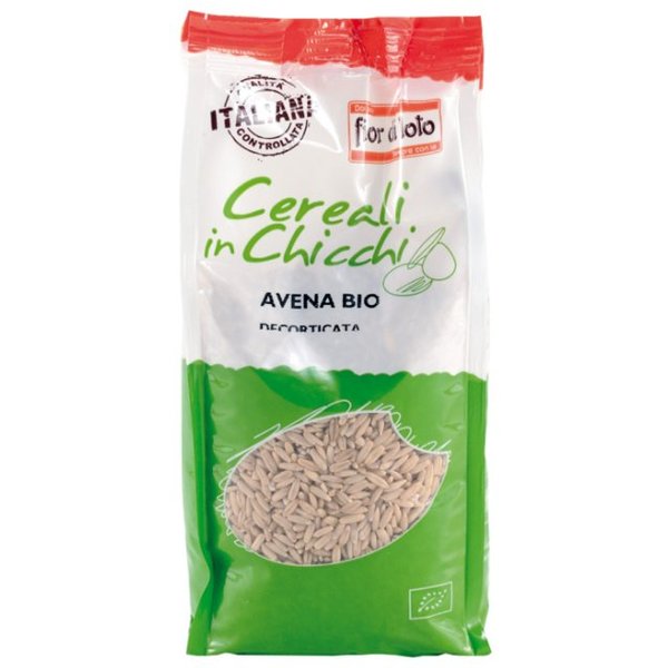 Fior di Loto Avena Decorticata Bio Cereale Biologico Per Zuppe E Insalate, 500 G-image