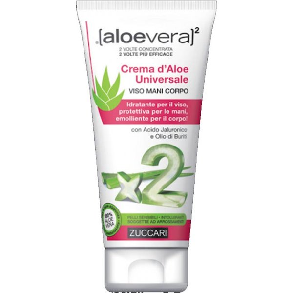 Zuccari Aloevera2 - Crema D’Aloe Universale Viso Mani Corpo, 75Ml-image
