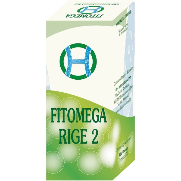 Oh International Fitomega Rige 2 - Integratore Fitomega Rige Gocce Per I Disturbi Intestinali, 50 Ml-image