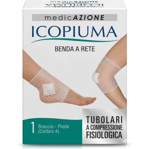 Icopiuma Benda Compressione Fisiologica Per Braccia E Piedi Calibro 4, 1 Pezzo-image