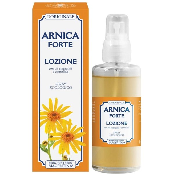 Erboristeria Magentina Arnica Forte Lozione - Spray Per I Fastidi Muscolari E Articolari, 100 Ml-image