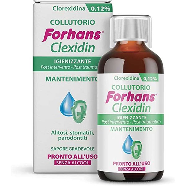 Forhans Clexidin Clorexidina 0.12% Collutorio Senza Alcool 200 Ml-image