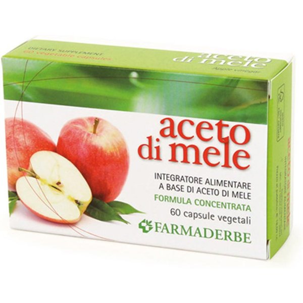 Farmaderbe Aceto Di Mele Integratore Alimentare, 60 Capsule-image