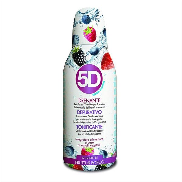 Benefit 5D Depuradren Frutti Di Bosco Integratore Alimentare 500 Ml-image