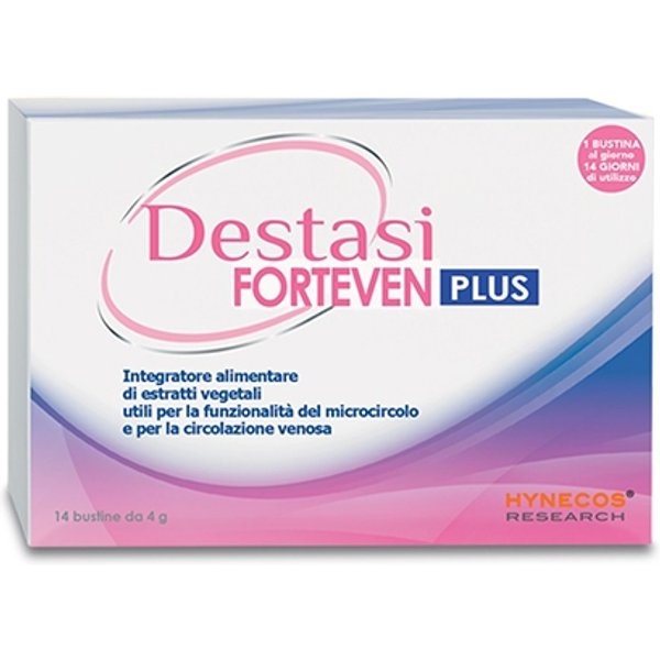 Hynecos Research Destasi Forteven Plus Integratore Alimentare 14 Bustine-image