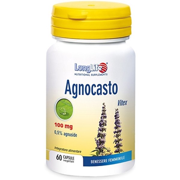 Longlife Agnocasto Integratore Alimentare 60 Capsule Vegetali-image
