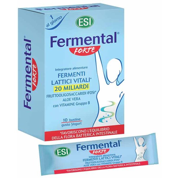 Esi Fermental Max - Integratore Forte Di Fermenti Lattici E Vit. B, 10 Bustine-image