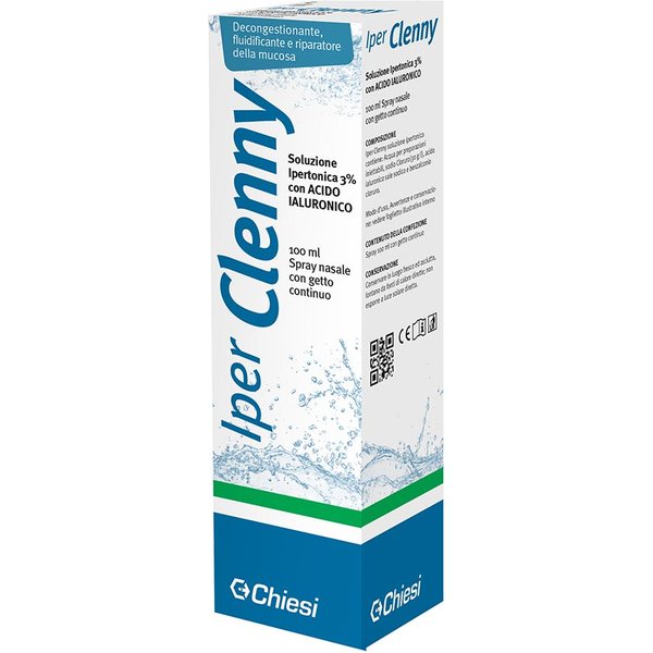 Chiesi Iper Clenny Soluzione Ipertonica 3% Con Acido Ialuronico, 100Ml-image