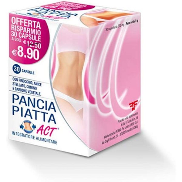 Linea Act Pancia Piatta Act Integratore Alimentare 30 Capsule-image