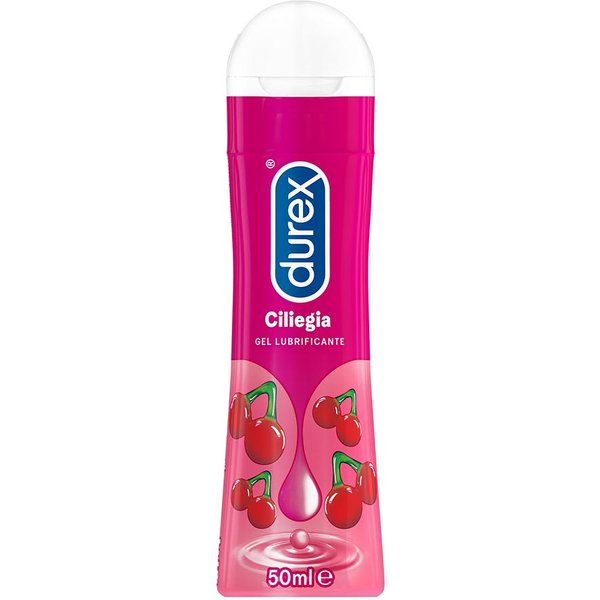 Durex Play Pleasure Gel Very Cherry Gel Lubrificante Intimo Gusto Ciliegia, 50Ml-image
