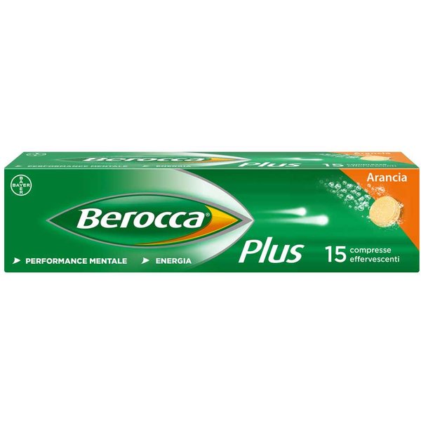 Berocca Plus Integratore Vitamine Minerali Energia E Concentrazione, 15 Cpr Eff-image