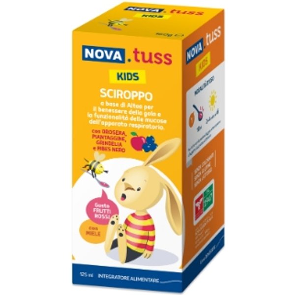 Nova Argentia Nova Tuss Kids Sciroppo Integratore Alimentare 125 Ml-image