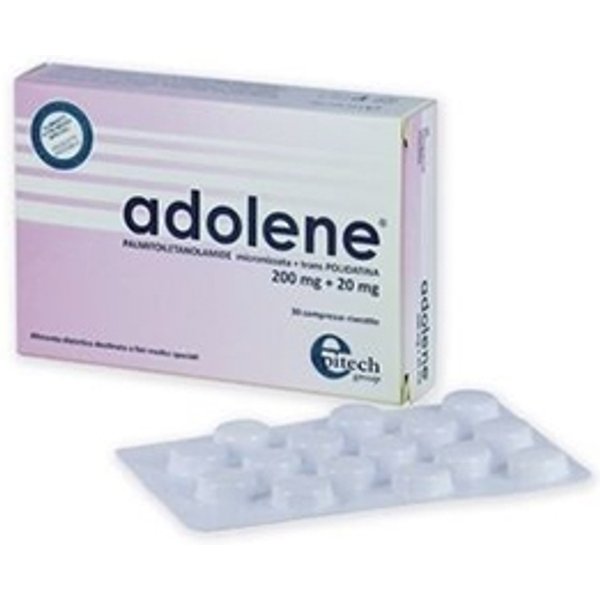 Epitech Adolene Alimento Dietetico 200 Mg + 20 Mg 30 Compresse-image