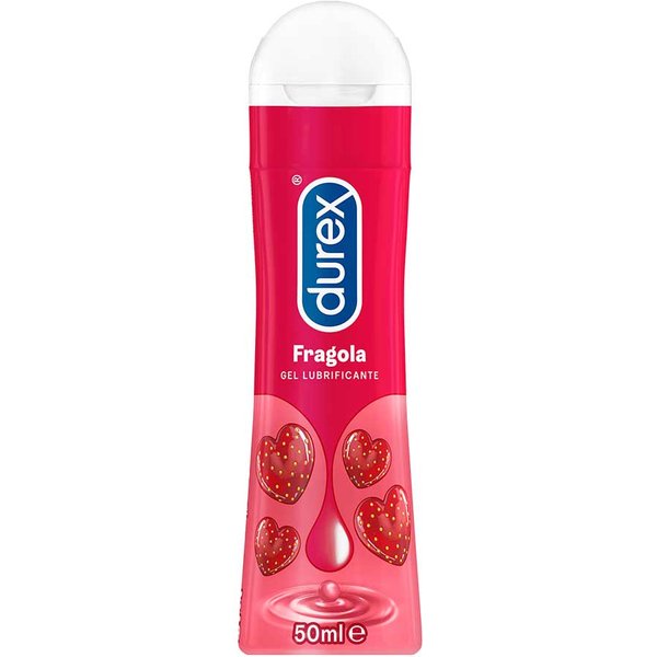 Durex Play Pleasure Gel Sweet Strawberry Lubrificante Intimo Gusto Fragola, 50Ml-image