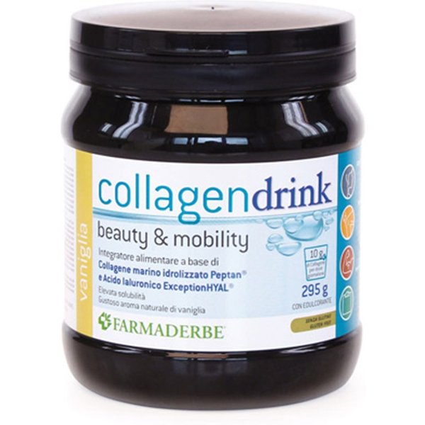 Farmaderbe Collagen Drink Integratore Alimentare Alla Vaniglia, 295G-image