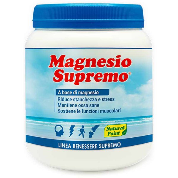 Natural Point Magnesio Supremo Polvere Integratore Alimentare, 300G-image