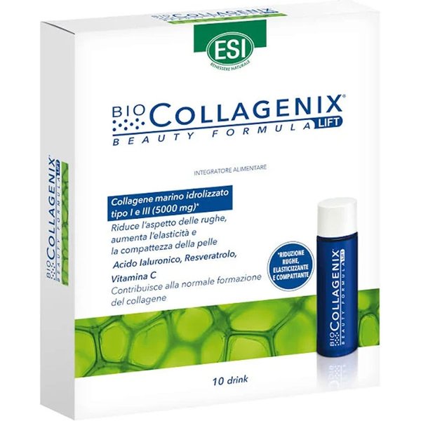 Esi Biocollagenix - Integratore Anti Age Da Bere Con Collagene Marino, 10 Drink-image