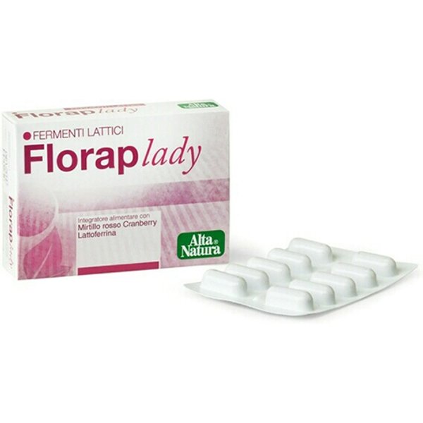 Alta Natura Florap Lady - Integratore Probiotico Per La Flora Vaginale E Urinaria, 20 Capsule-image
