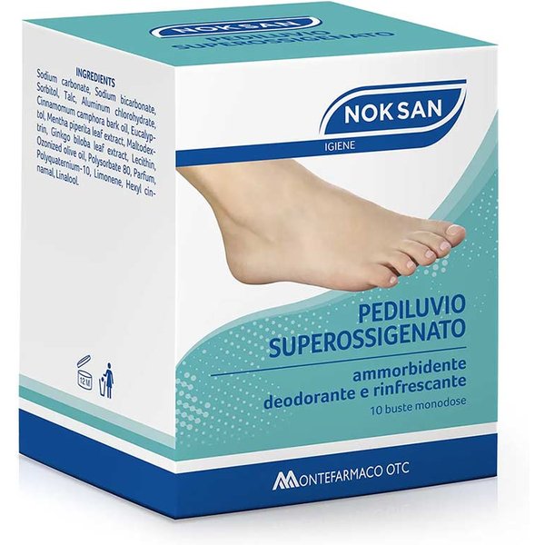 Nok San Pediluvio Superossigenato Rinfrescante 10 Buste Da 25 G-image