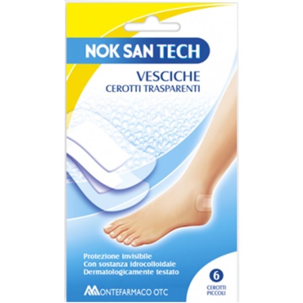 Nok San Vesciche Cerotti Trasparenti Piccoli 6 Pezzi-image