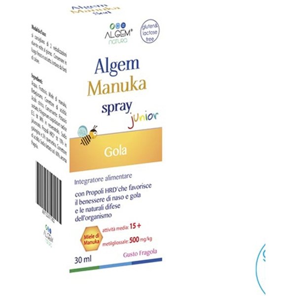 Algem Natura Algem Manuka Spray Junior Gola Integratore Alimentare 30 Ml-image