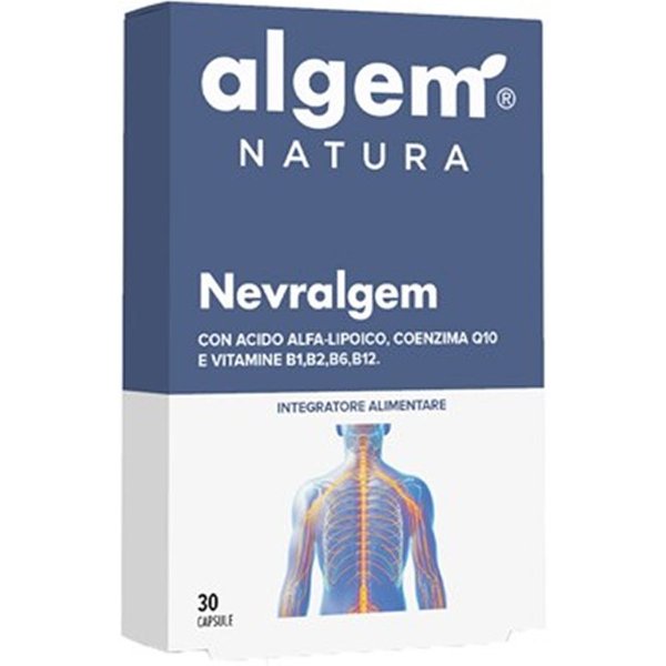 Algem Natura Nevralgem Integratore Alimentare 30 Capsule-image