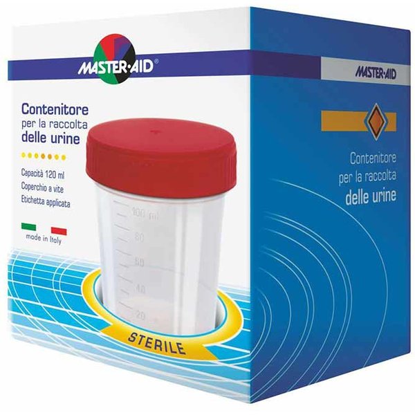 Master-Aid Contenitore Per Le Analisi Delle Urine Capacità 120Ml, 1 Pezzo-image