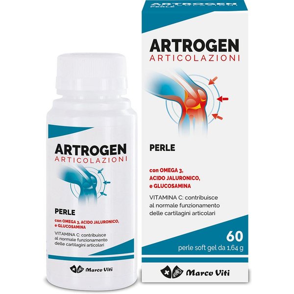 Marco Viti Artrogen - Articolazioni Integratore Alimentare, 60 Perle Softgel-image