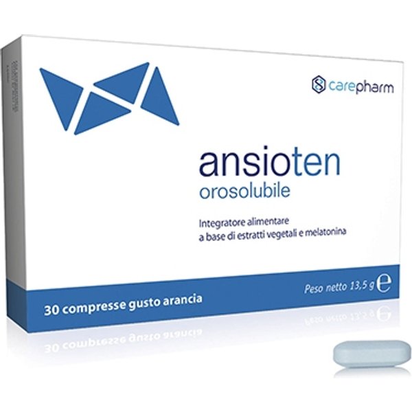 Carepharm Ansioten Orosolubile Integratore Alimentare 30 Compresse-image