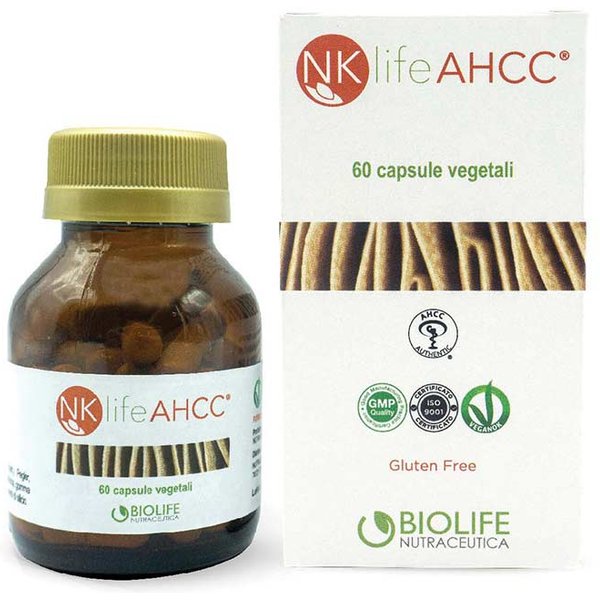 Biolife Internazionale Nklife Ahcc Integratore Alimentare 60 Capsule Vegetali-image