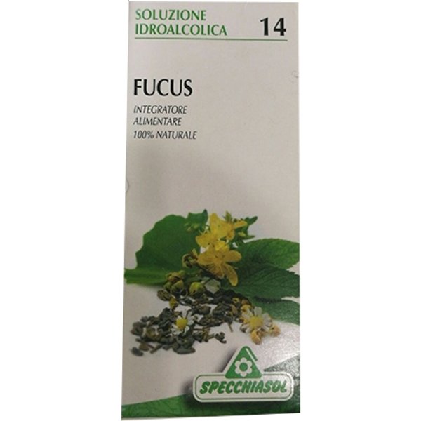 Specchiasol Soluzione Idroalcolica 14 Fucus Quecia Marina Integratore 50 Ml-image