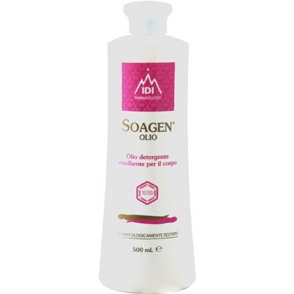 Idi Farmaceutici Soagen Olio Detergente Emolliente Per Il Corpo 500 Ml-image