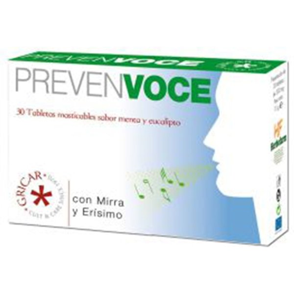 Gricar Prevenvoce Integratore Alimentare 30 Tavolette-image