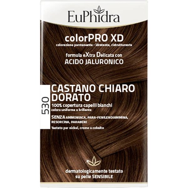 Euphidra Colorpro Xd - Colorazione Permanente 530 Castano Chiaro Dorato-image
