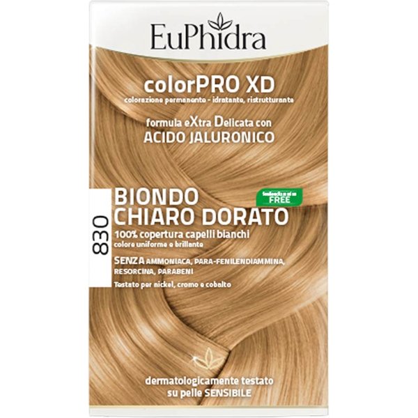 Euphidra Colorpro Xd - Colorazione Permanente 830 Biondo Chiaro Dorato-image
